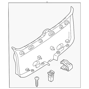 Trim Panel - Mazda (EC01-68-960S-35)