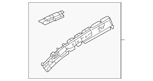 Inner Rail - Mazda (VA42-70-050A)