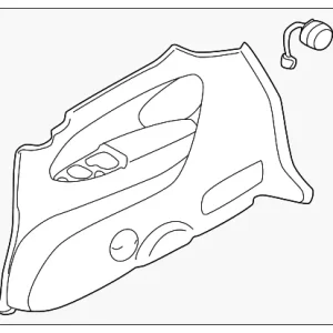 Side Trim Panel - Mazda (LC62-68-58YG-05)