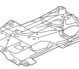 Rear Shield - Mazda (GHK1-56-1Z0E)