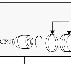 Inner Joint Assembly - Mazda (MD02-22-520B)