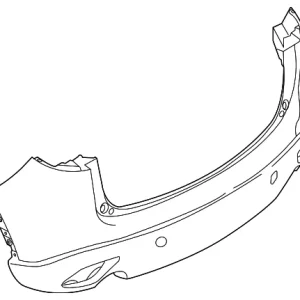Bumper Cover - Mazda (KDY7-50-22XD-9U)