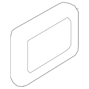 Water Outlet Gasket - Mazda (LF1F-15-169)