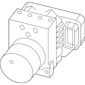 ABS Control Unit - Mazda (GHY1-43-7A0H)