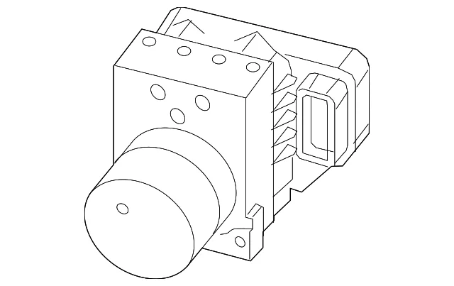 ABS Control Unit - Mazda (GHY9-43-7A0H)