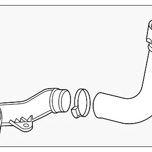 Air Inlet Pipe - Mazda (SH01-13-330F)