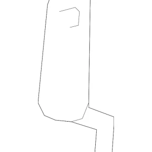 Tow Bracket Cover - Mazda (B37F-50-A11A-24)