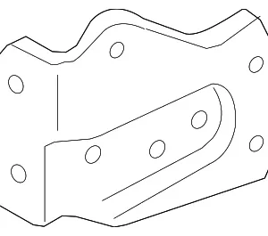 Gusset - Mazda (L206-70-065A)