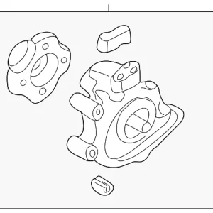 Engine Water Pump - Mazda (FP01-15-010F)