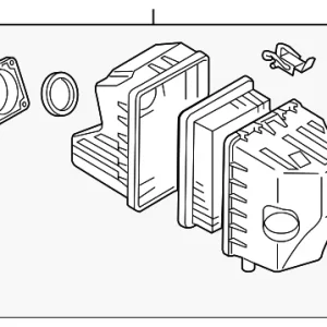 Air Cleaner Assembly - Mazda (ZZC4-13-320A)