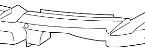 Headlamp Assembly Lower Bracket - Mazda (TE69-50-151)