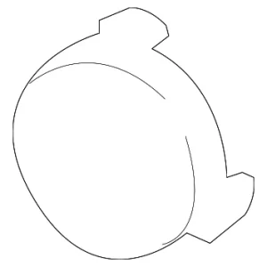 Tow Bracket Cover - Mazda (BFYB-50-A11)