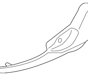 Lower Trim Panel - Mazda (N243-88-1G1-02)
