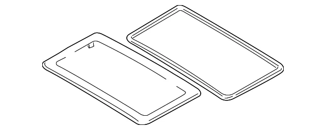 Glass Assembly - Mazda (ZZD0-69-810)