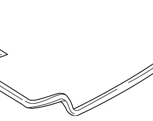 Weatherstrip - Mazda (GD7A-56-951C)
