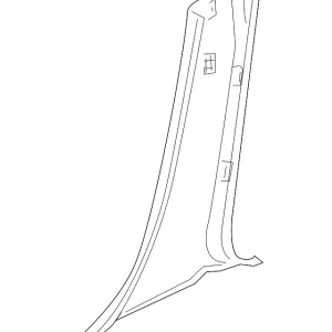 Lower Center Pillar Trim - Mazda (BBM4-68-220A-02)