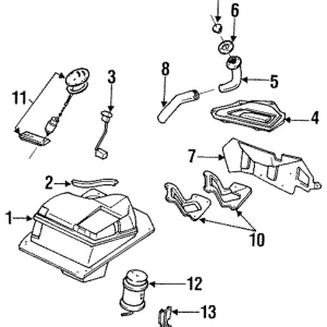 Filler Tube Shield - Mazda (NB44-42-290)