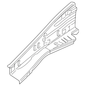 Apron Reinforced - Mazda (KB7W-53-28XA)
