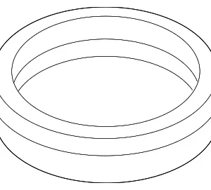 Mount Plate O-Ring - Mazda (BN8F-42-166)