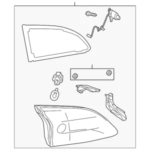 Backup Lamp - Mazda (BBN7-51-3F0F)
