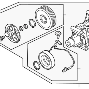 A/C Compressor - Mazda (DR61-61-450)