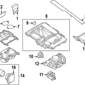 Cup Holder - Mazda (VA40-64-39XA)