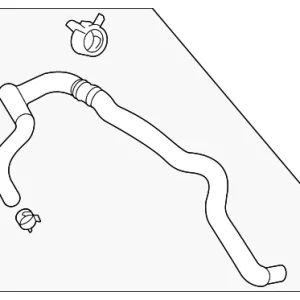 Brake Vacuum Hose - Mazda (BDTS-43-640A)