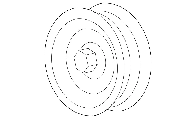 Idler Pulley - Mazda (ZZCA-15-940)