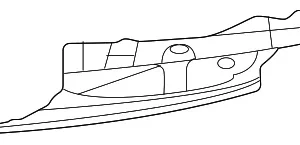 Lower Bracket - Mazda (DGH9-50-152)