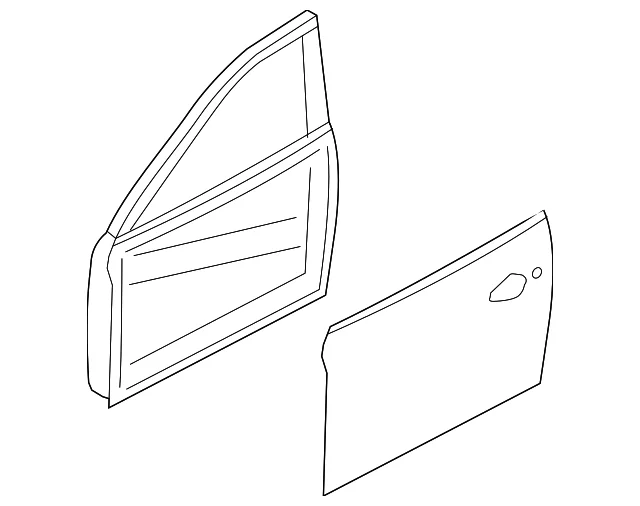 Door Shell - Mazda (GHY0-59-02XJ)