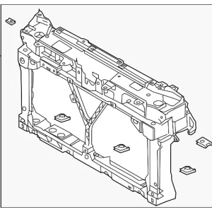 Radiator Support - Mazda (BBM2-53-110F)