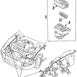 Fuse Box Main - Mazda (EA76-66-760A)