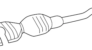 Catalytic Converter - Mazda (1F22-20-500)