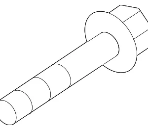 Bracket Screw - Mazda (9987-50-516)