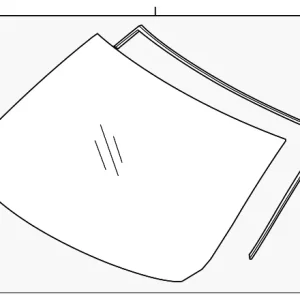 Windshield - Mazda (GBEF-63-900B)