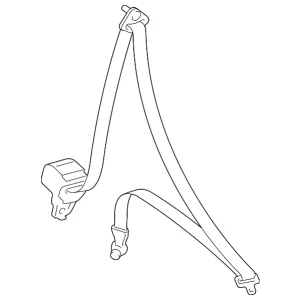 Lap & Shoulder Belt - Mazda (GEY1-57-L30B-02)