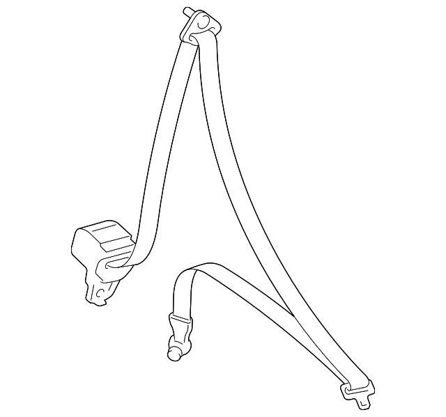 Lap & Shoulder Belt - Mazda (GSYL-57-L30A-02)