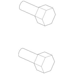 Thermostat Unit Bolt - Mazda (9XF0-32-797L)