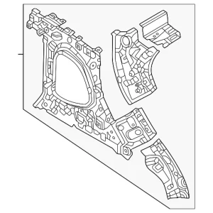 Inner Pillar - Mazda (VA40-70-11X)