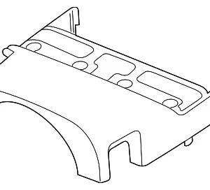 Upper Column Cover - Mazda (TD11-60-220B-02)