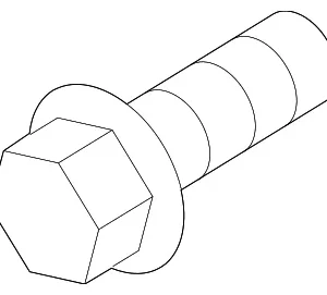 Impact Bar Bolt - Mazda (9YA0-21-01T)