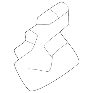 Windshield Pillar Reinforced Bracket - Mazda (KBB3-54-1E0)