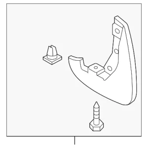 Mud Guard - Mazda (GJ6A-51-840A)