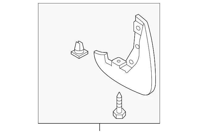 Mud Guard - Mazda (GJ6A-51-840A)