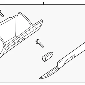 Glove Box Assembly - Mazda (GBFP-64-030B-02)