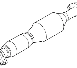 Catalytic Converter - Mazda (AJ48-20-60XC)