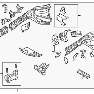 Rail Assembly - Mazda (BBM4-54-31XG)
