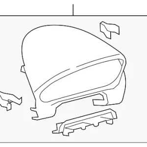 Cluster Cover - Mazda (GS3L-55-420F-02)