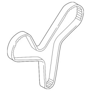 Timing Belt - Mazda (KL01-12-205-9U)