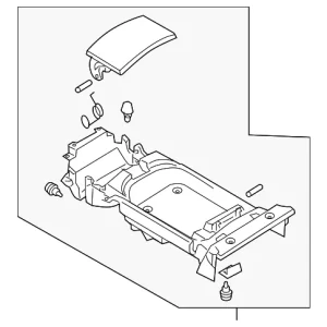 Rear Console - Mazda (F151-64-440D-02)
